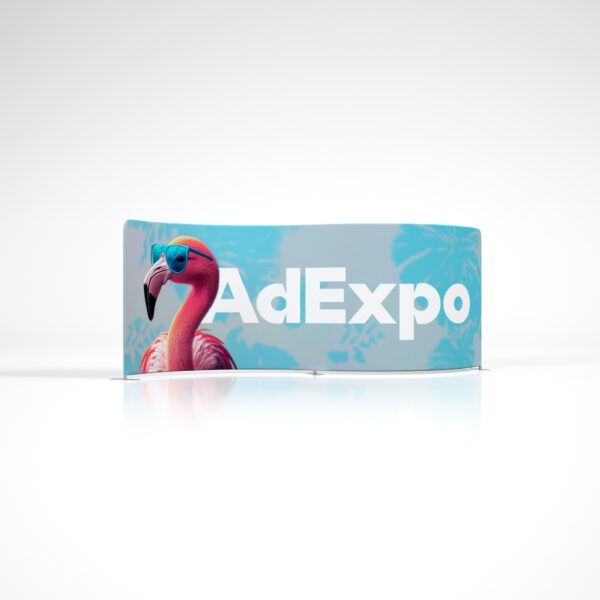 Backdrop Walls - Custom Shapes - Serpentine - AdExpo