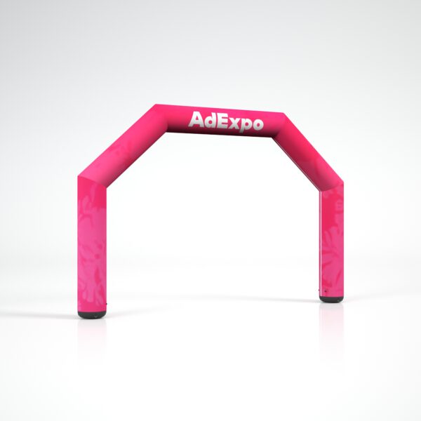 Inflatable - Arches & Tubes & Walls - Inflatable arch "Triangle" 6.8x4.5 - AdExpo