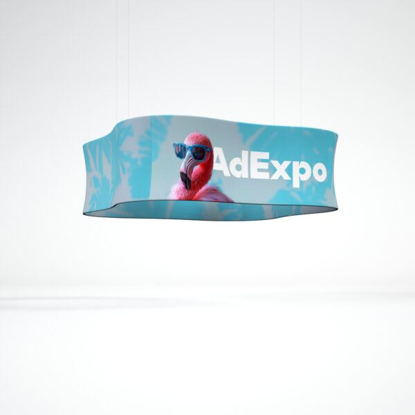 Backdrop Walls - Custom Shapes - CloverFloat - AdExpo