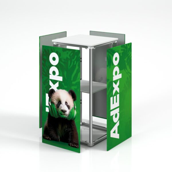 Promotion Counters - Textile - Conference podium - AdExpo