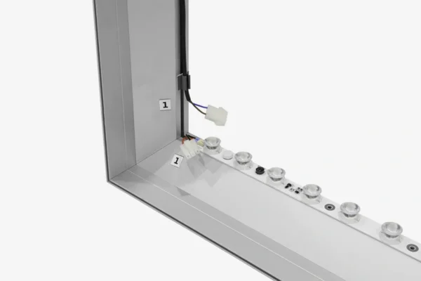 LED Lightboxes - Wall-mounted - LED profile 120mm LMS - AdExpo