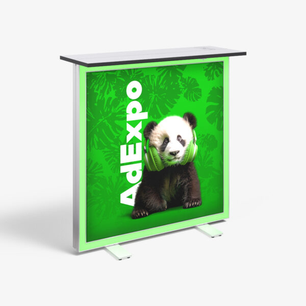 Promotion Counters - Illuminated - adTribune Lumina RGB LED - AdExpo