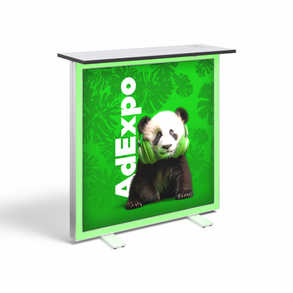 Promotion Counters - Illuminated - adTribune Lumina RGB LED - AdExpo